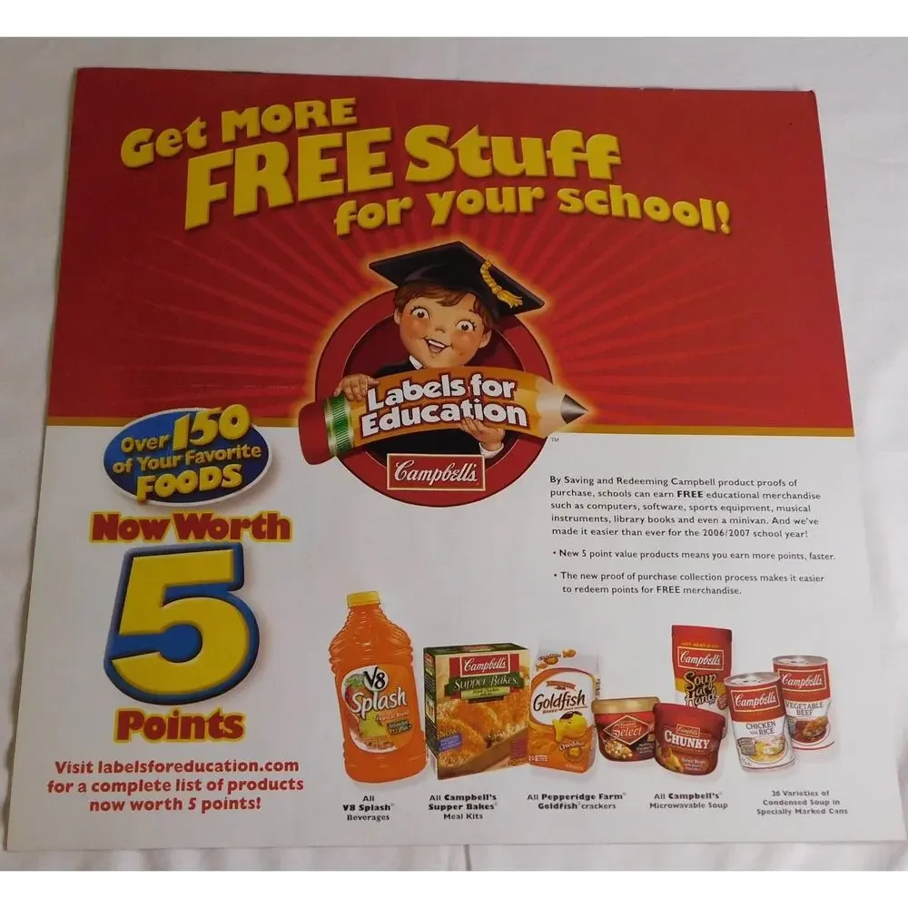 Campbell's Soup Kids 2007 Calendar In Open Package